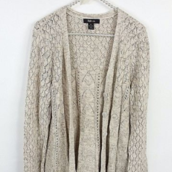 Style & Co. Sweaters - Style & Co Sweater Knit Open Front NWT -YY
